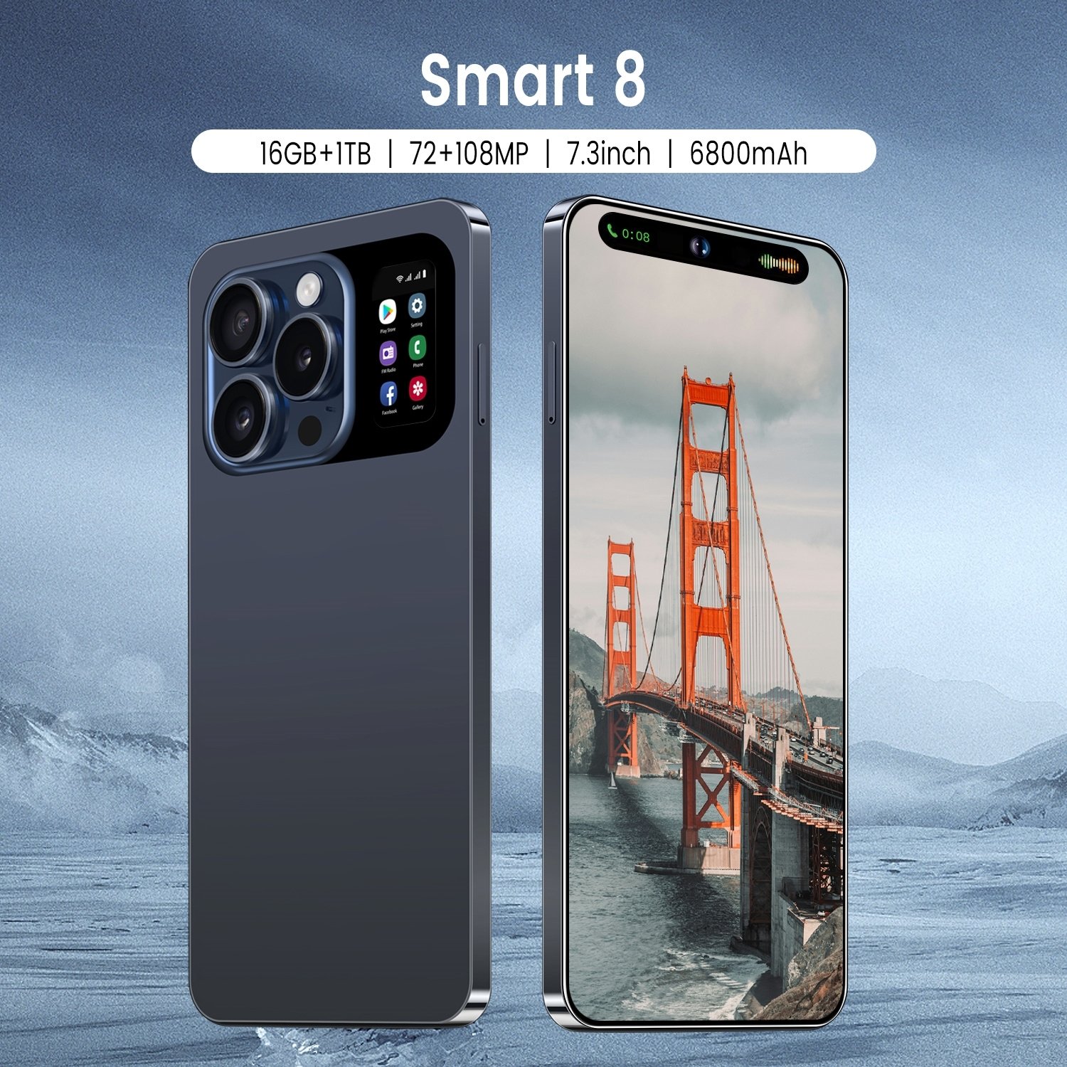 Smart 8u feature phone. 4g other accessories mobile 5g smartphone techno phones thuraya satellite phone