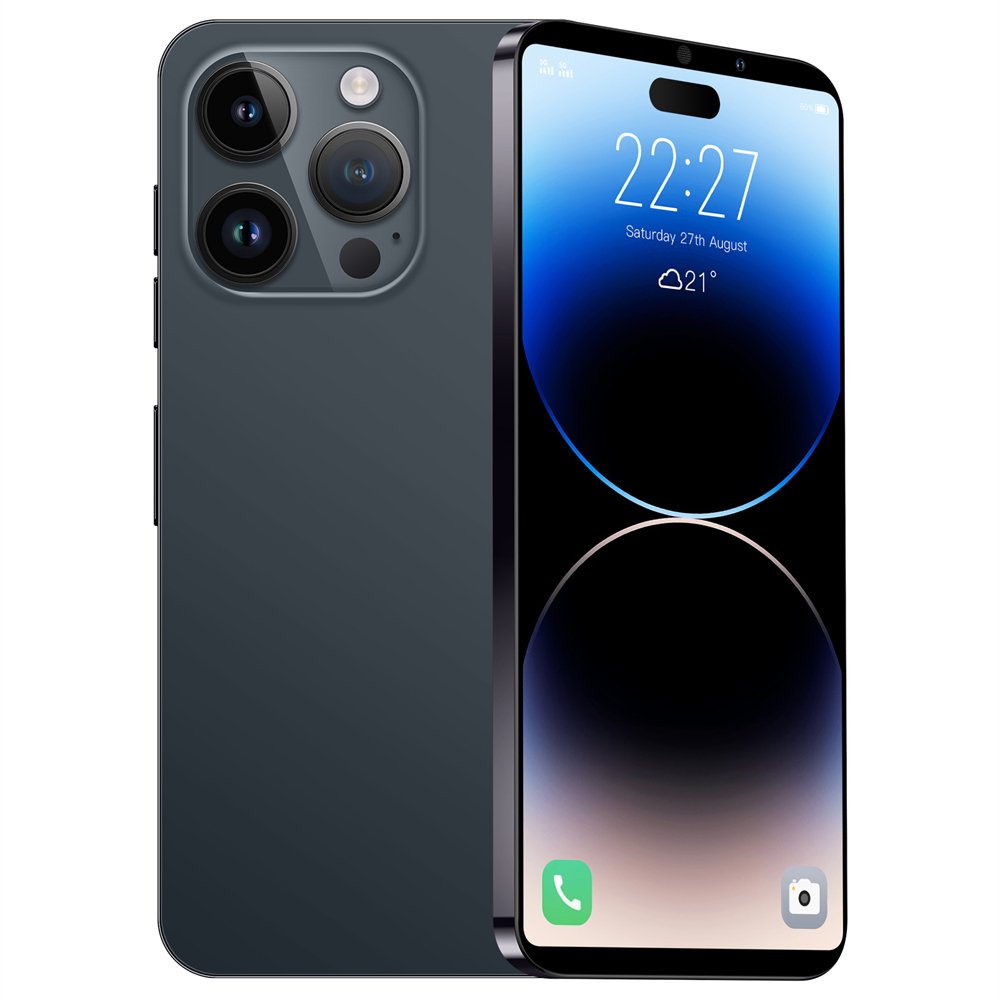 Hot Selling 15 Phone 15 Pro Max Clone 16GB+1TB 6.7 Inch full Display Phone original Dual sim Cell Phone