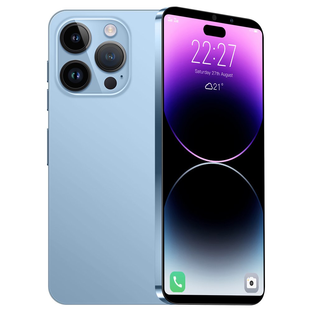 Hot Selling 15 Phone 15 Pro Max Clone 16GB+1TB 6.7 Inch full Display Phone original Dual sim Cell Phone