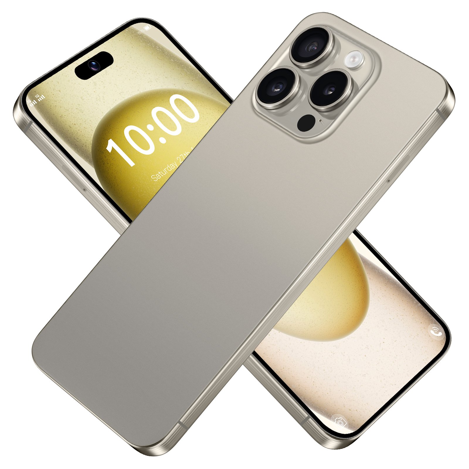 Original i15 15 Pro Max 5G Smartphone - 2024 New Arrival 6.7 16GB+1TB