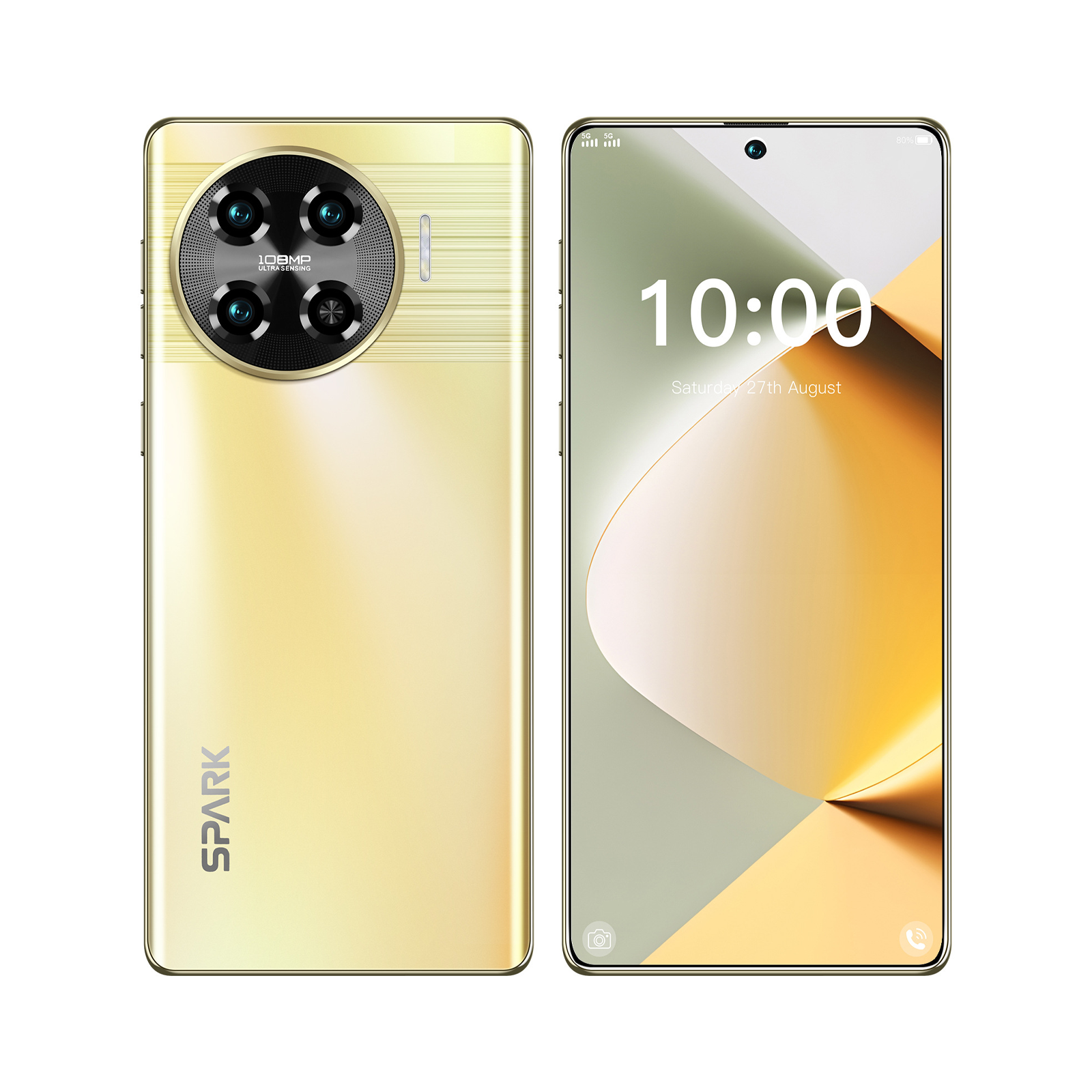 Good selling 5G Smartphone Tecno Spark 30 Pro Original HD Screen Resolution Smart Multilingual Gaming Global French cellphones