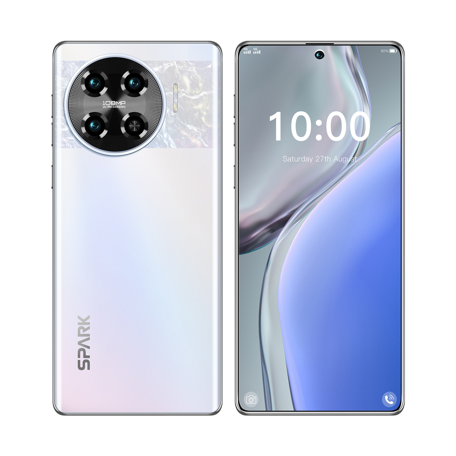 Good selling 5G Smartphone Tecno Spark 30 Pro Original HD Screen Resolution Smart Multilingual Gaming Global French cellphones