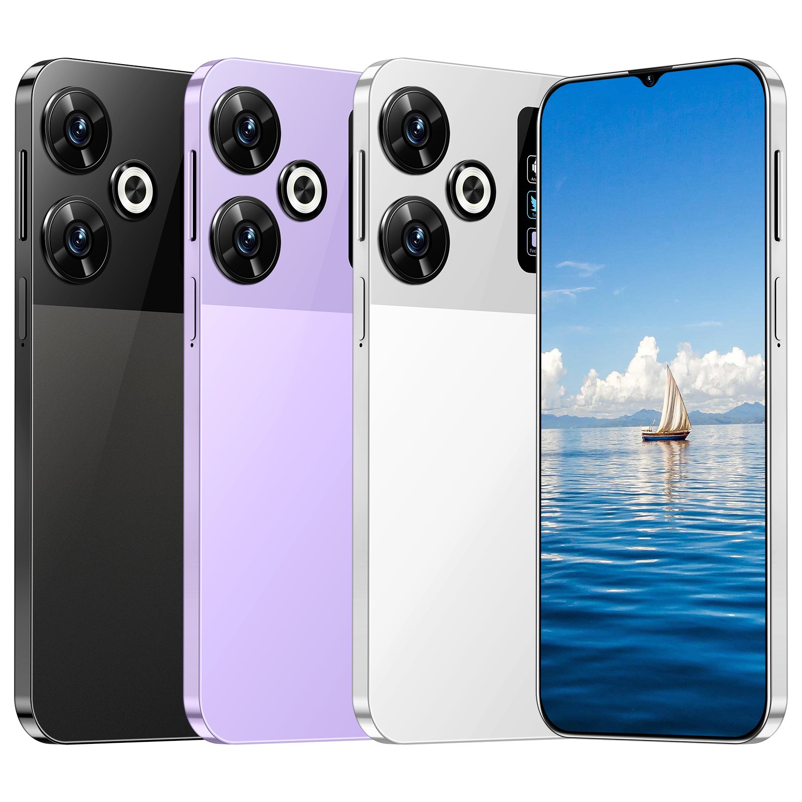 M6 Pro New Gaming Phone Smartphone 16GB 1TB Cheap Phone Smartphone Original 4g/5g Smartphone