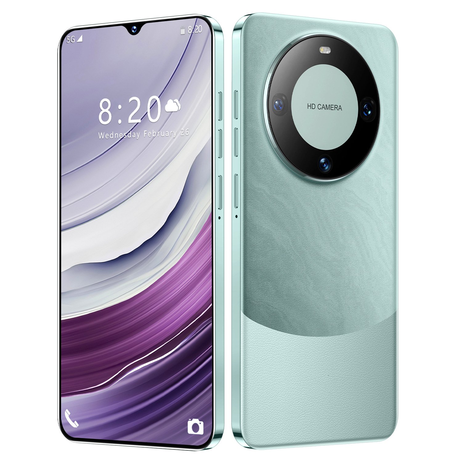 New Original Mate60pro 5g Smartphone 16gb 1tb Snapdragon 8 10 Core Dual Sim Cellphone Mobile Phone 7.3 Inches Android 13 Phone