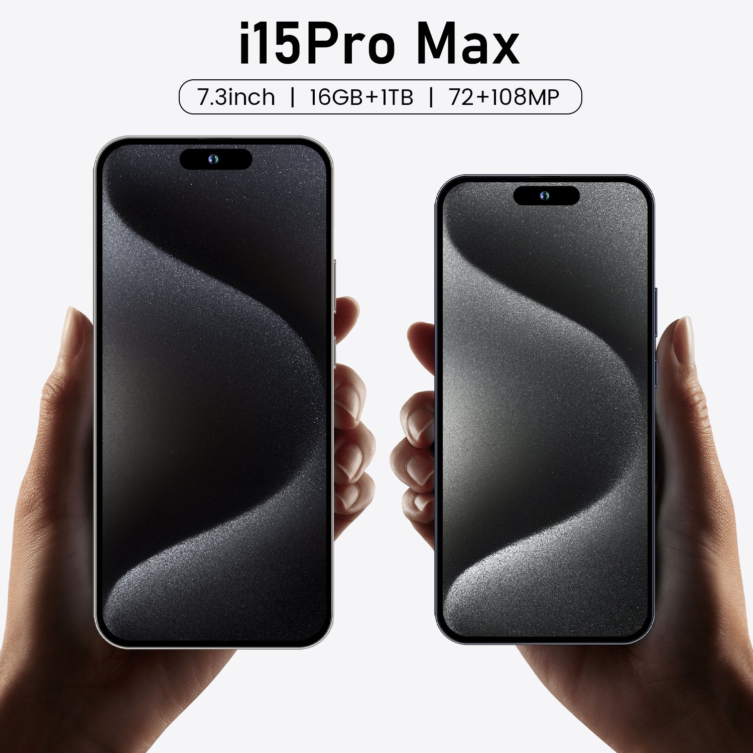 Phone 15 pro max 12GB+512GB Smartphone 5g Smartphone 6.7inch Screen Dual Sim Card I 15 phone 15 Pro Max 5g De Smartphones 64MP