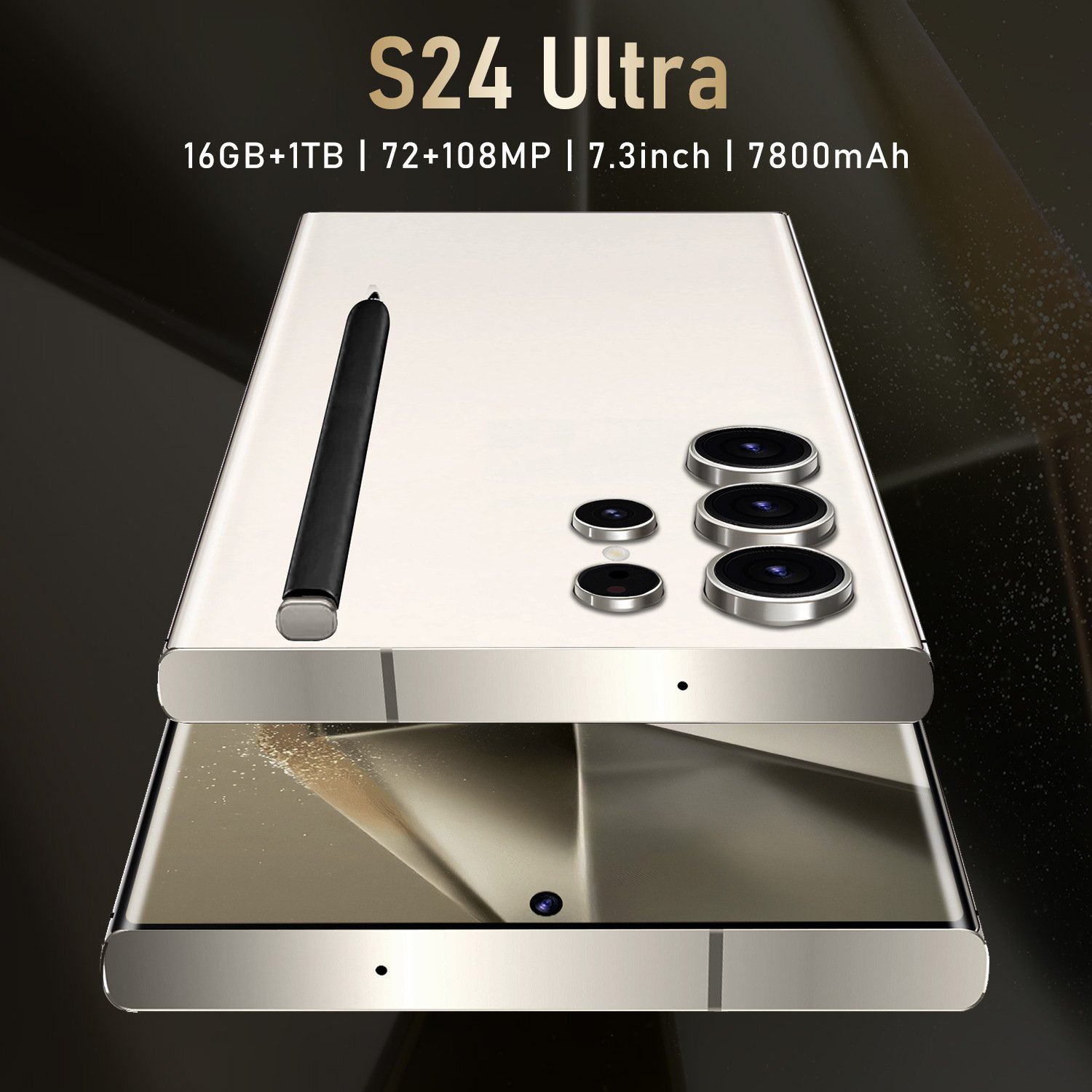 2024 Hot Selling New S24 Ultra Phone 6.8 inch 512GB 4G 5G Smartphones Have Logo And Original Packing for Clone Version S24 ultra