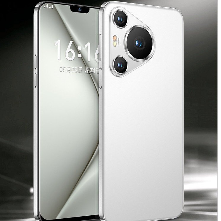 2024 Hotselling P70 Ultra Smartphone 16GB 1024GB Punchhole Display Android Phone 4G LTE Unlocked
