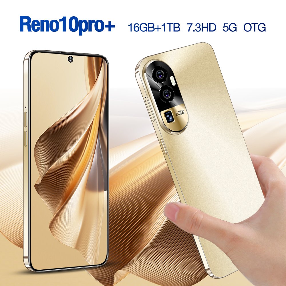 Original 5G Smartphone Reno 10 Pro+ Brand New Gaming Mobile Phone Smart Phone 16G 1T Cheap Telephone Telefon Inteligente