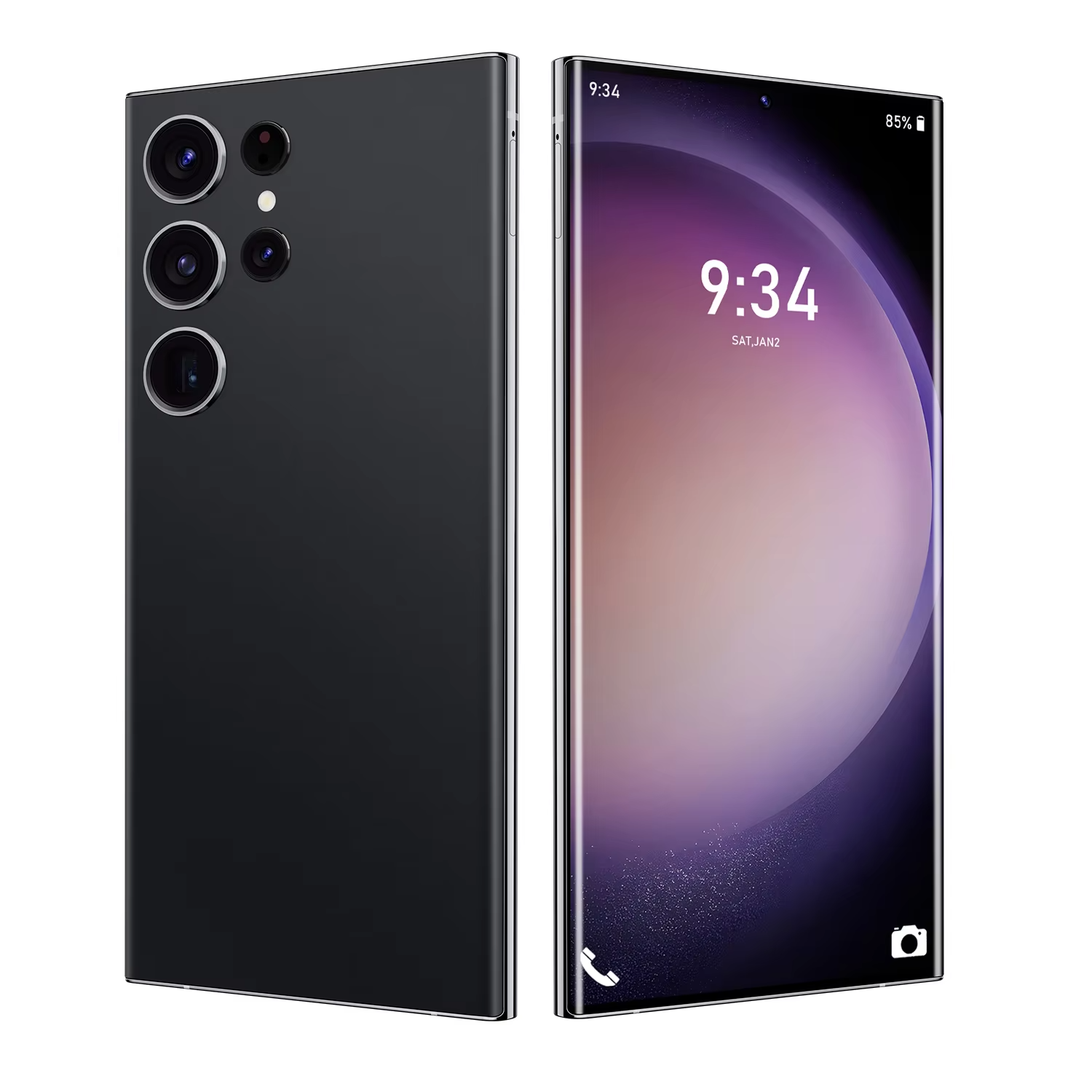 2023 NEW Android 13.0 Mobile Phones CLASS A+ S23+ 5G UNLOCK Phone 48MP+108MP 7.3 Inch 16Gb + 1Tb Android Smartphone