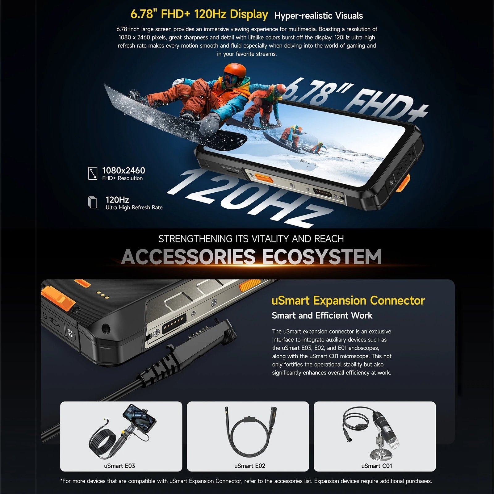 Ulefone Armor 26 Ultra Walkie Talkie 5G mobile phones 3g&4g smartphone 6.78" smart phone 5g smartphone 24GB 512GB Rugged Phone