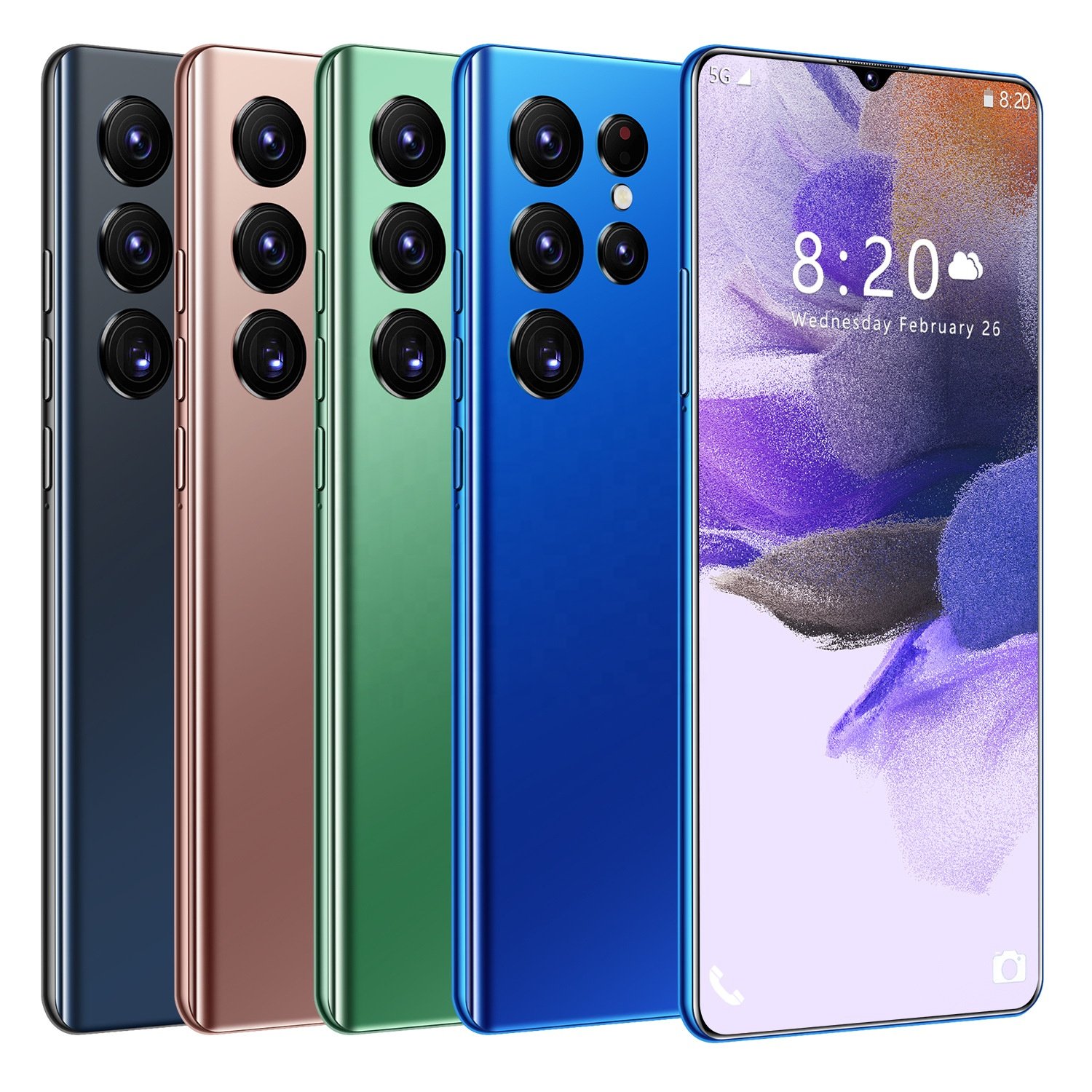 Hot Selling S25 ULTRA original 7.3 inch 16GB+1TB 48MP+100MP Smart Cell Phones Mobile Telephone Android 5G Smartphone