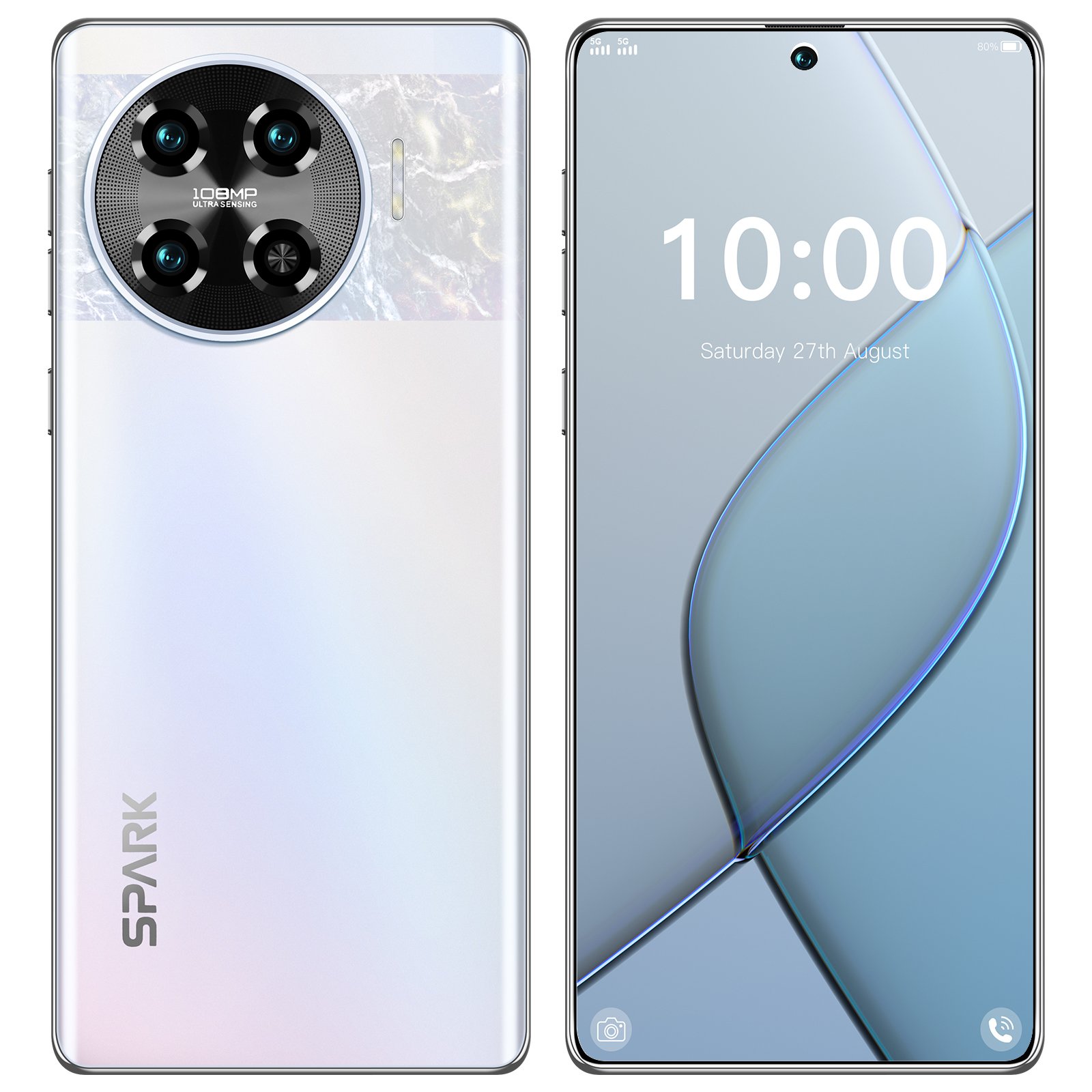 Wholesale Original Mobilephone spark 20 Pro 7.3 Inch 16GB+1TB 5G face ID Global version mobile phone Android 13 5G smartphones
