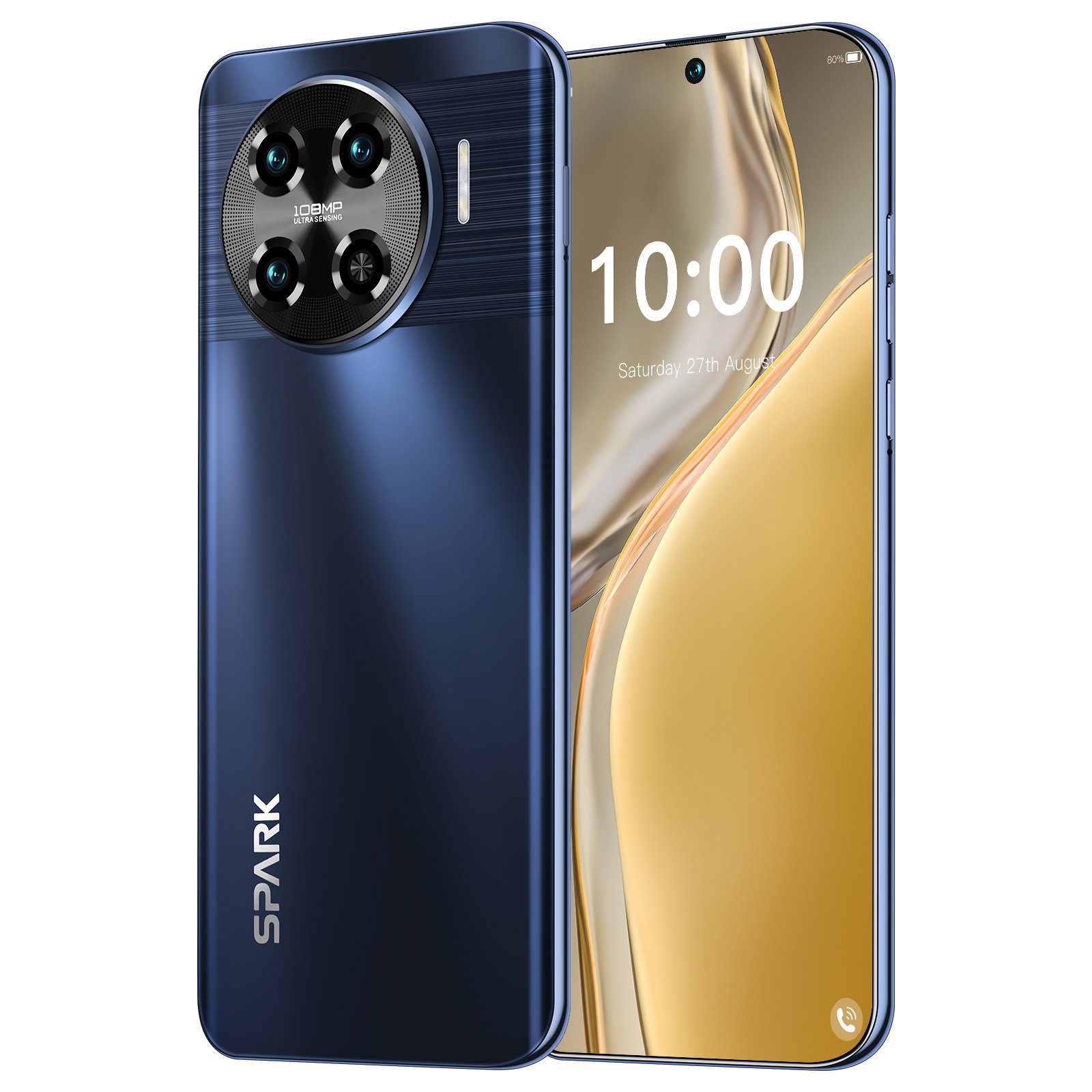 Wholesale Original Mobilephone spark 20 Pro 7.3 Inch 16GB+1TB 5G face ID Global version mobile phone Android 13 5G smartphones