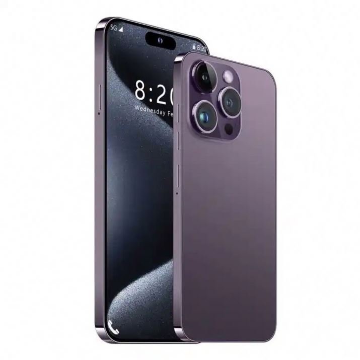 Original New i For Phone 15 Pro Max i15 16 14 13 5G Smartphone Cheap Telephone Telefon Android Gaming Mobile Phone Cheap Medome