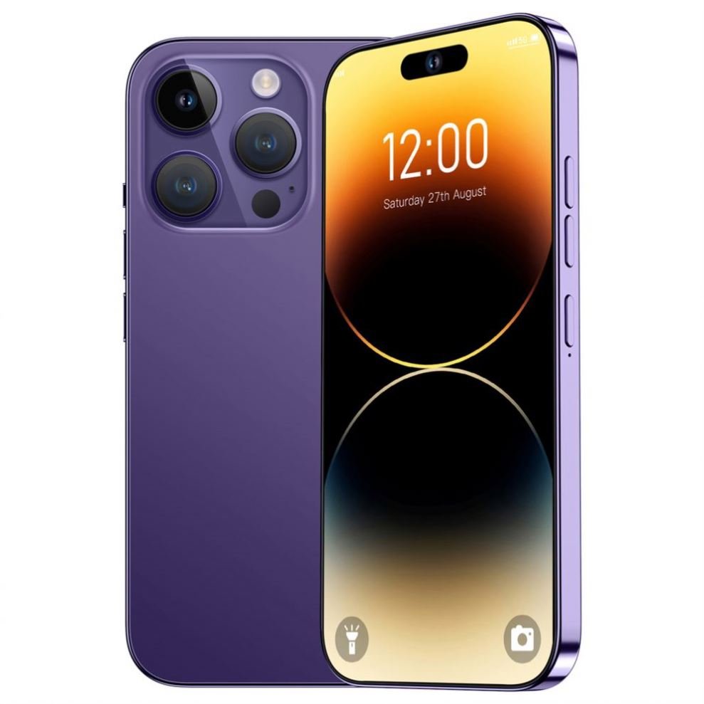 Original New i For Phone 15 Pro Max i15 16 14 13 5G Smartphone Cheap Telephone Telefon Android Gaming Mobile Phone Cheap Medome