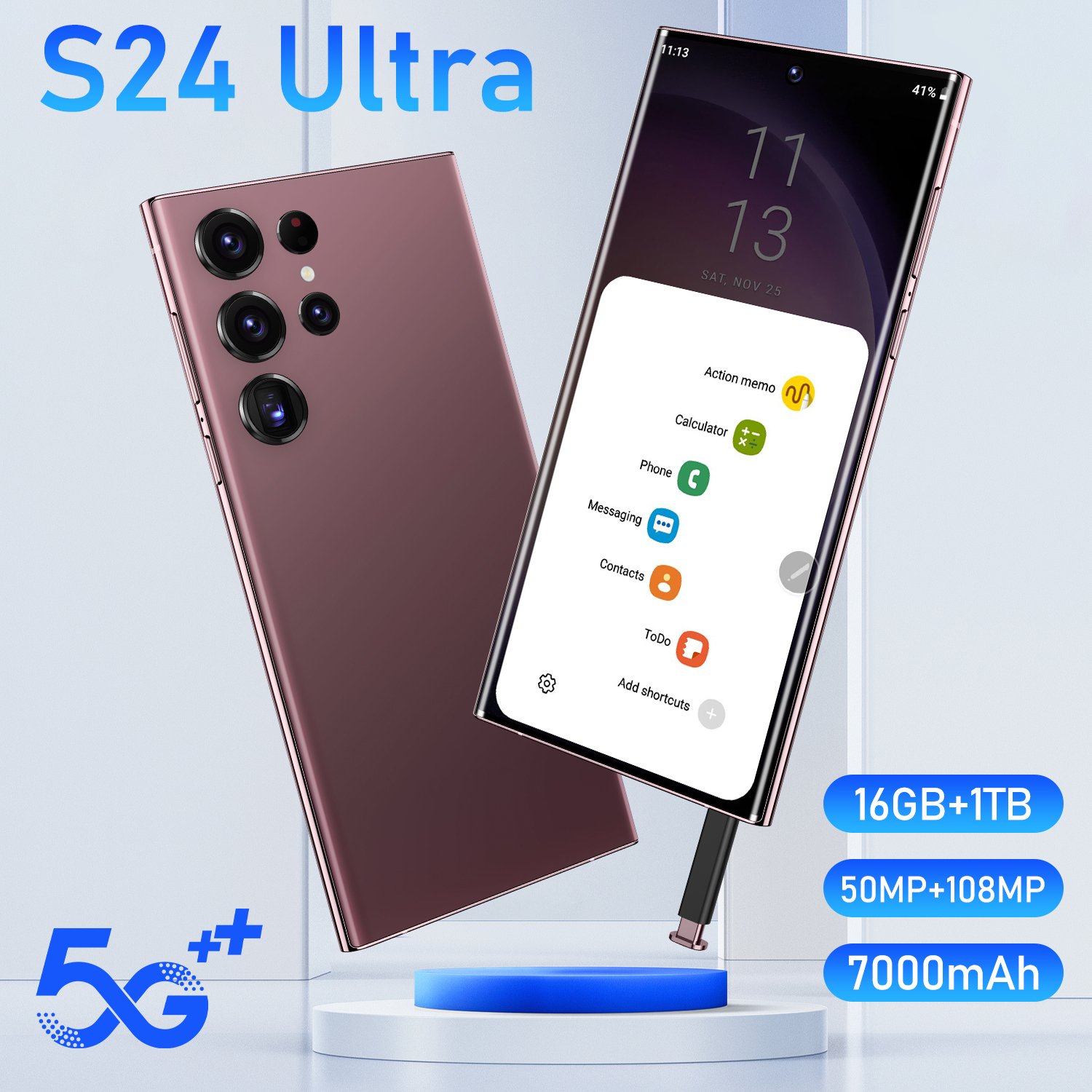 2024 Original Android 13 s24 ultra phone Smartphone 16+1TB Mobile Phone Cell Gaming Phone 5G smartphone 3G&4G smartphone