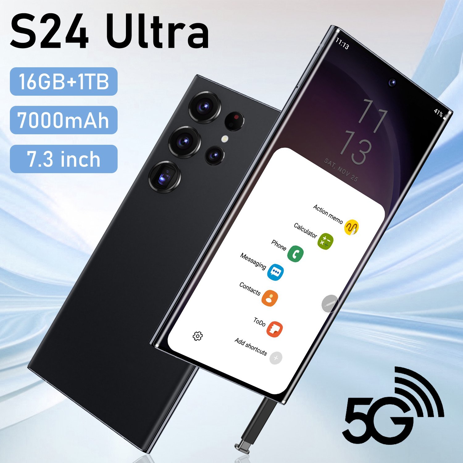 2024 Original Android 13 s24 ultra phone Smartphone 16+1TB Mobile Phone Cell Gaming Phone 5G smartphone 3G&4G smartphone