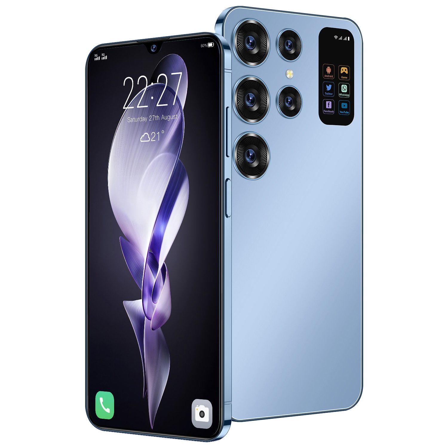 High Quality S24 Ultra smart phone Full Screen 7 inch 16+1TB Unlock S-Pen 4G WIFI Global 5G S23 S24 mobile phones