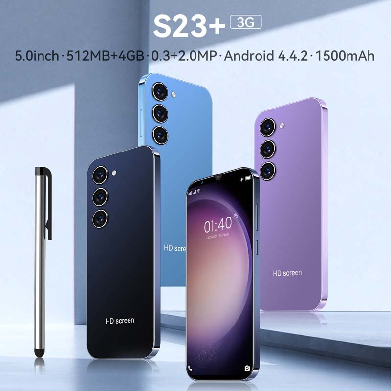 Wholesale Price S23+ Cheap Telephone Portable Smart 5G Mobile Phone Low Price Cellphones Android Smartphone Phone