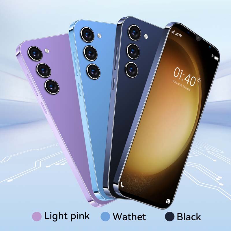 Wholesale Price S23+ Cheap Telephone Portable Smart 5G Mobile Phone Low Price Cellphones Android Smartphone Phone