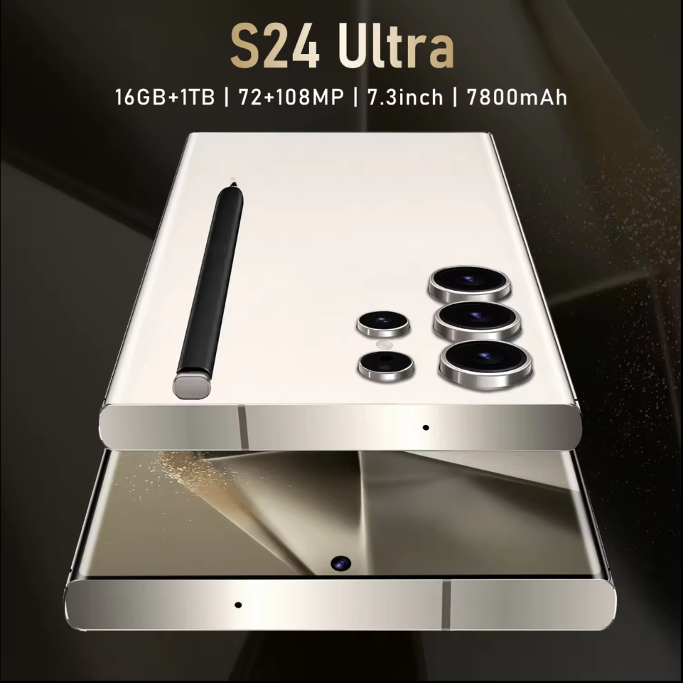 Original phones s24 ultra Smartphones For s24 ultra 16GB+1TB 5G Dual SIM Cellphone Mobile Phone s24 ultra 5g smartphone