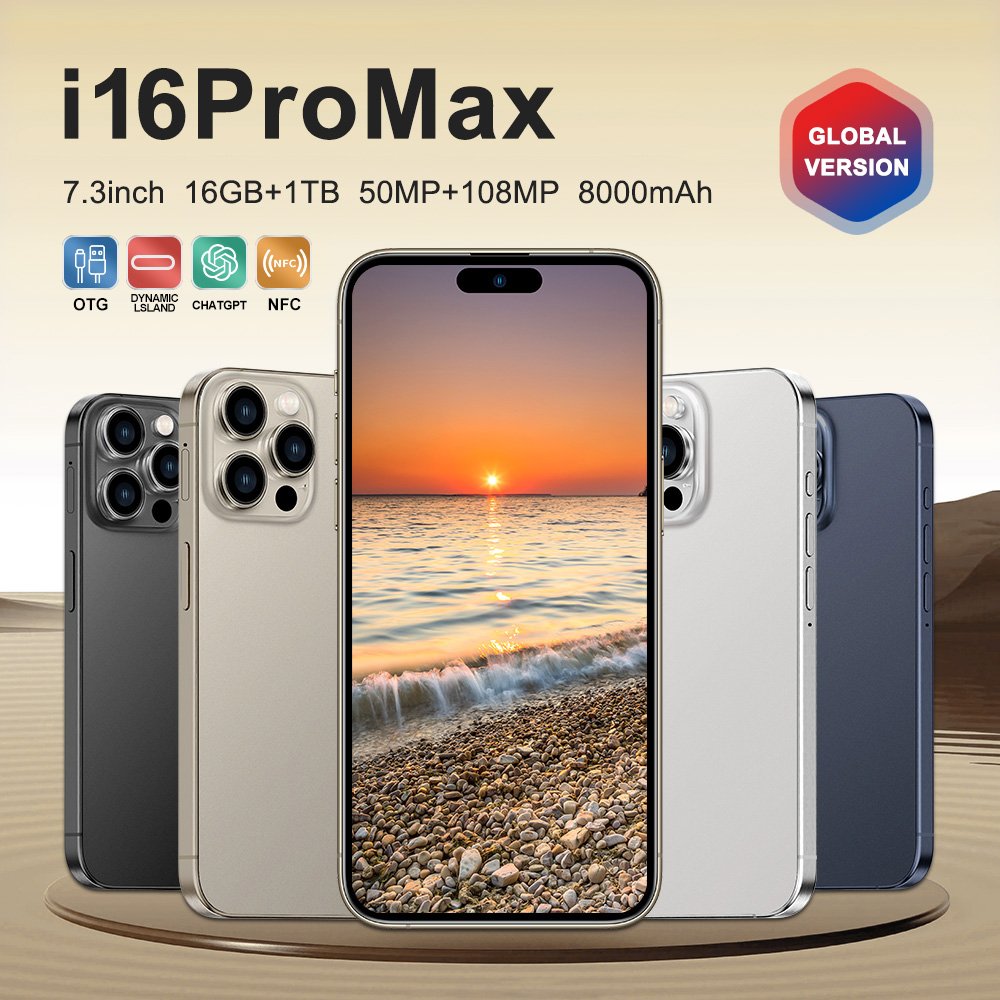 Slimoro Phone The Smart Phone 5G Smartphone Android Rugged Unlocked Cell 5G Original Amart i For Phone 16 Xr Celular Nuevo Movil