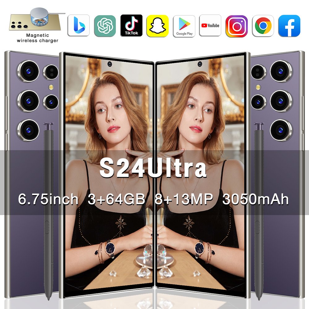 Medome S AI Amsung S24 Ultra Nuevo Original 5G Smartphone S24 Plus Cell Smart Phone Telefone Feature Android Gaming Mobile Phone