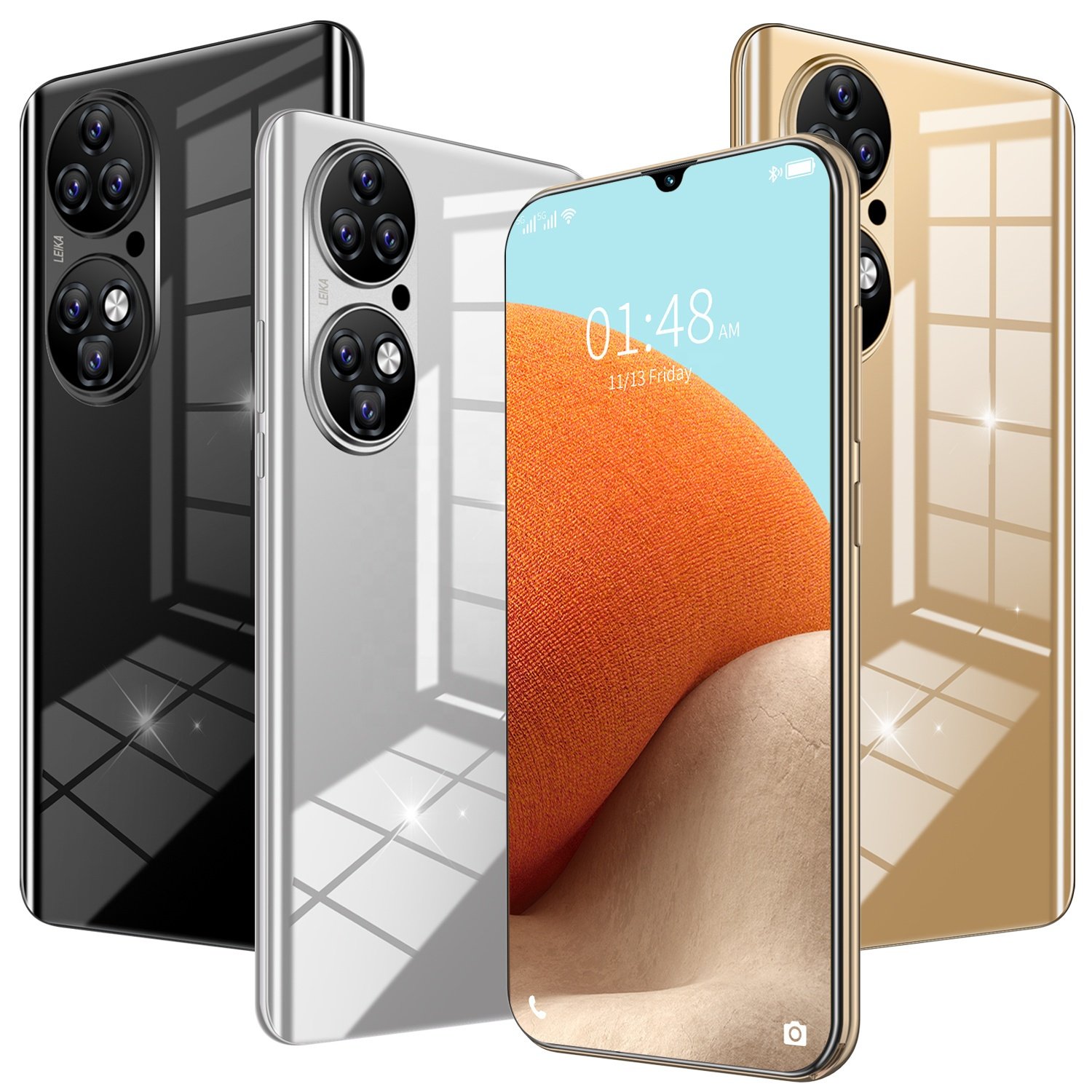 2022 New Big Screen P50 Pro+ Android Smart Phone 6.7inch Screen 16GB+512GB Mobile Phones 5G Smartphone Gaming Mobile Phones