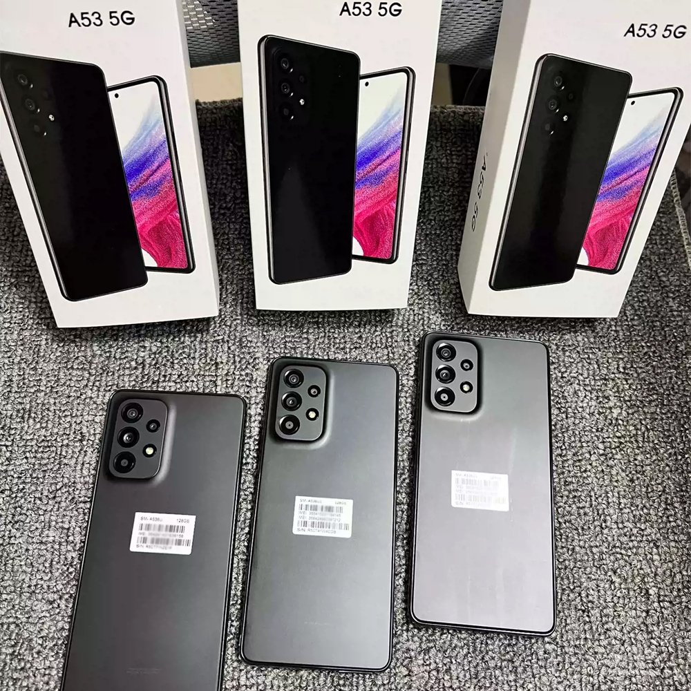 High quality A54 5G smartphone 128GB 1SIM Android cellular Telefonos wholesale A13 A14 A33 A34 A52 A53 mobile phone