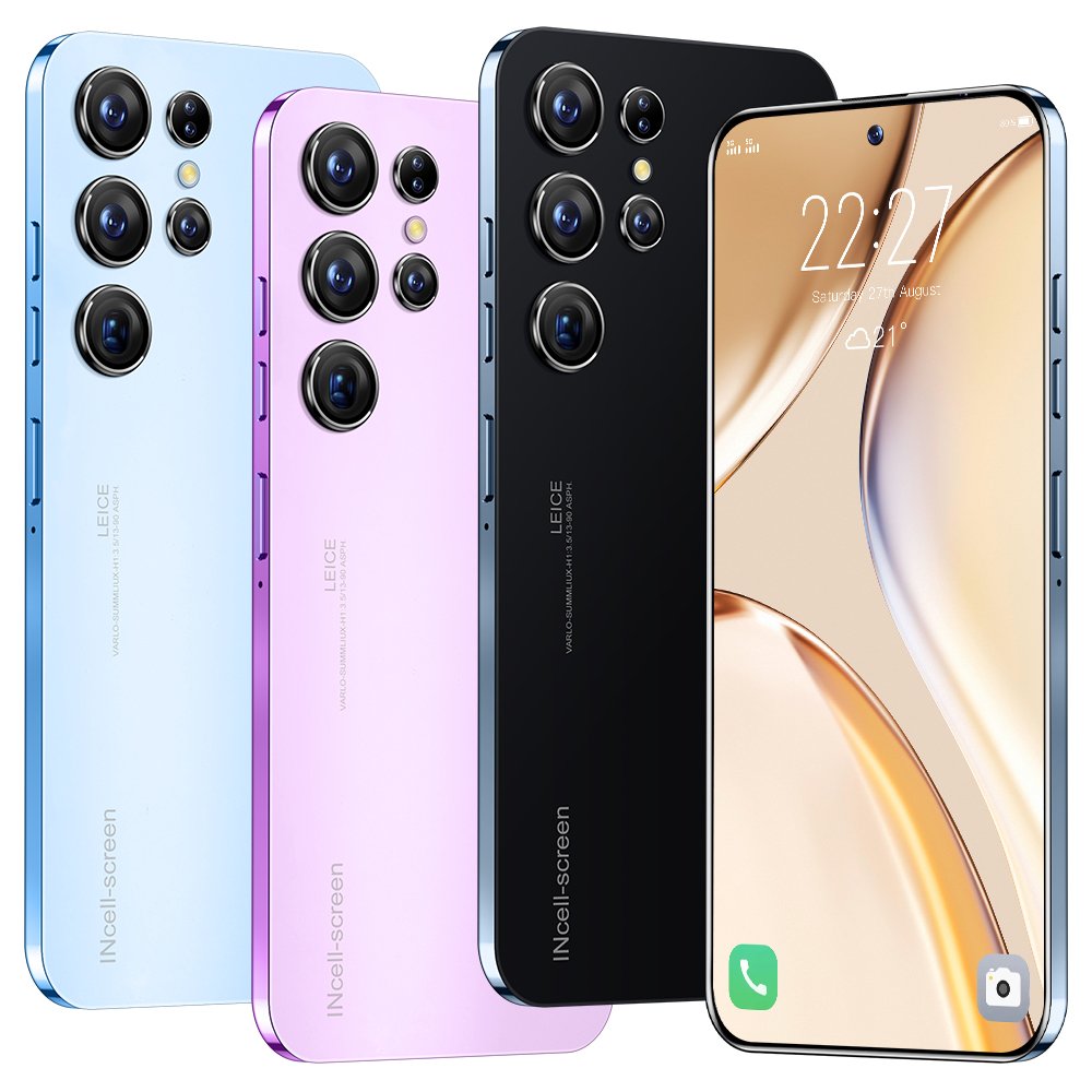 Hot Selling S23 ULTRA original 16GB+1TB 48MP+72MP Unlocked Android 13 Cell Phone Smart Dual Sim 5G Smartphones Mobile Phones