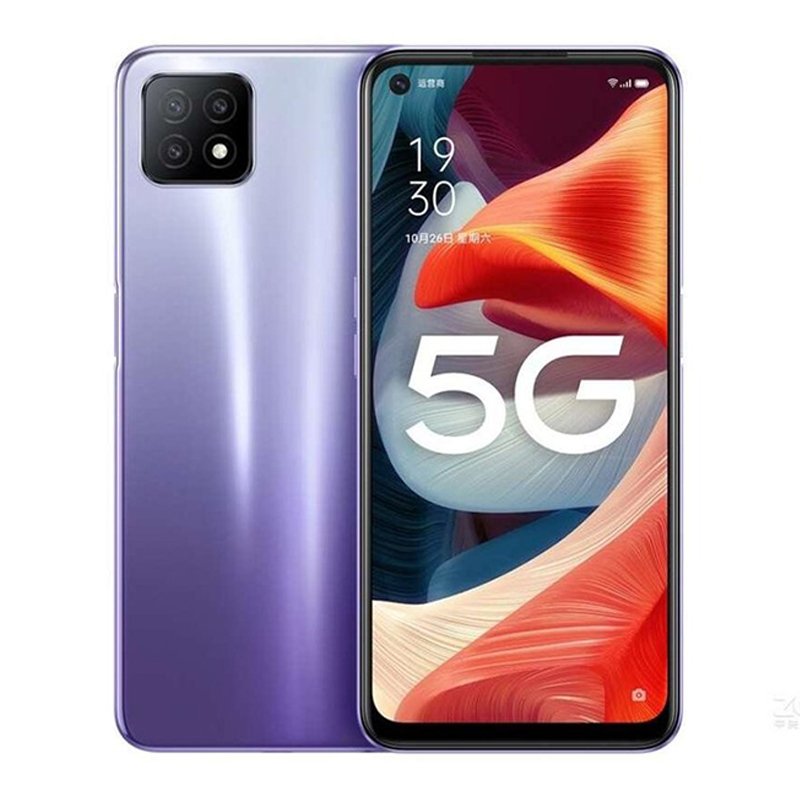 Smart Phone For OPPO A53 4GB 256GB 5G Android 10 6.5'' Smart Phone Dual Sim 4040mAh Bluetooth 5.1 Smart Phone