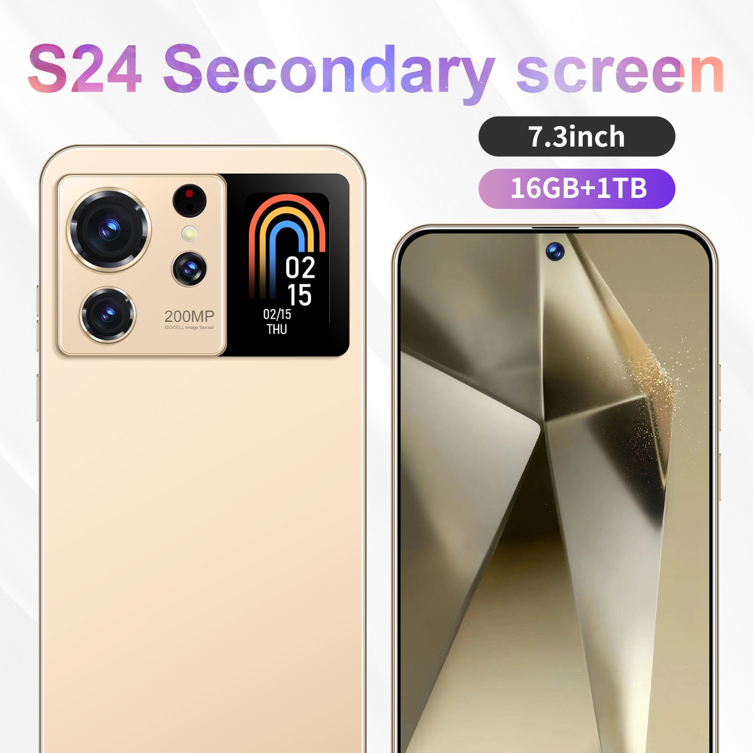 2024 New s24 ultra phone Smartphone 16+1TB MobilePhone Android 13 CellPhone 4G&5G smartphone 7.3inch Mobilephones