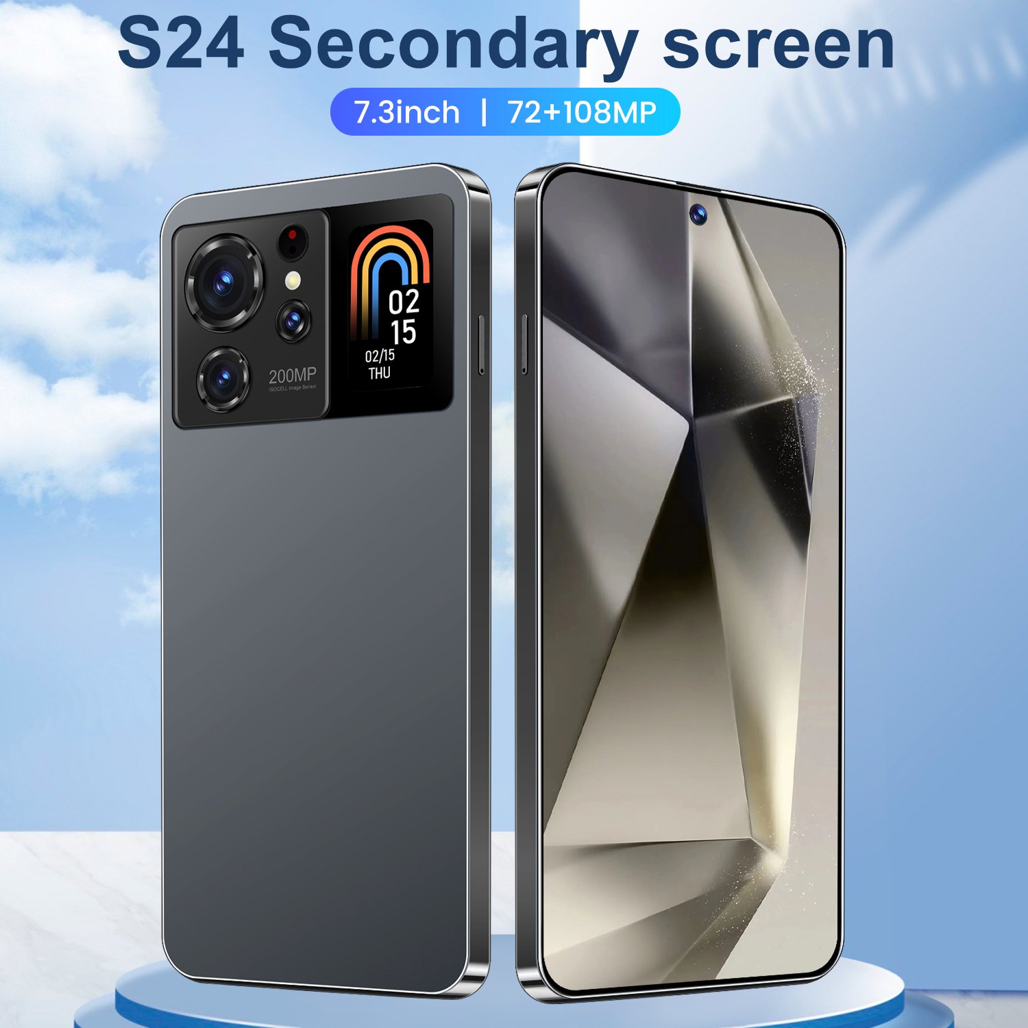 2024 New s24 ultra phone Smartphone 16+1TB MobilePhone Android 13 CellPhone 4G&5G smartphone 7.3inch Mobilephones