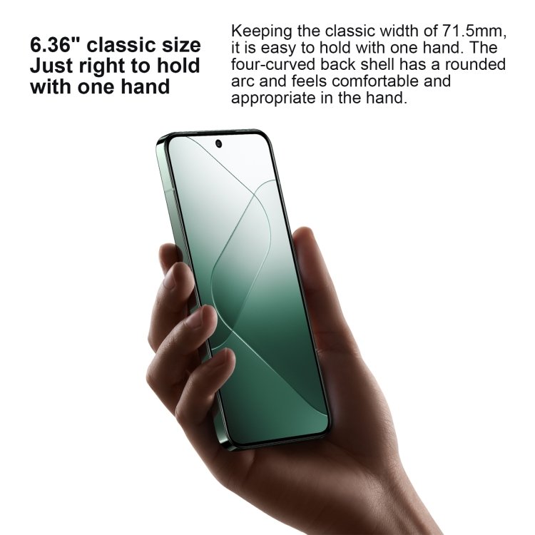 Original brand Xiaomi 14 5G smartphone 12GB+256GB 6.36 inch Xiaomi HyperOS Snapdragon 8 Gen 3 Octa Core 4nm up to 3.3GHz NFC
