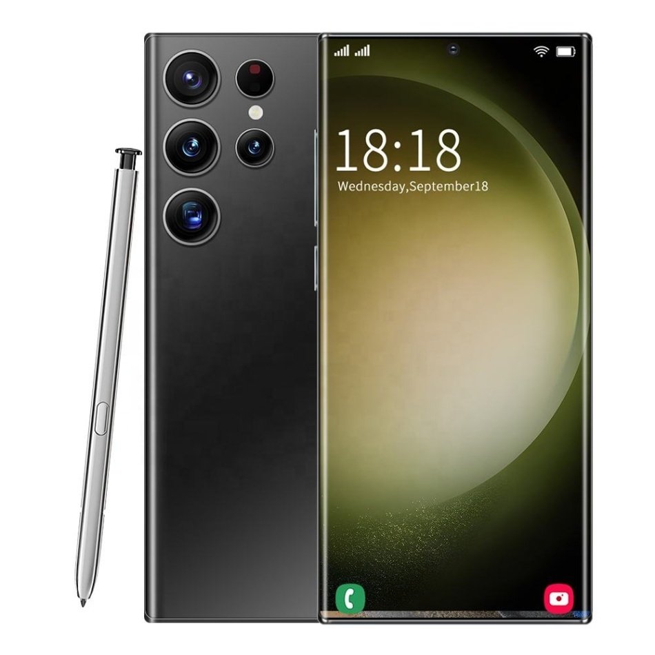 Free sample fast delivery 5g de smartphones amoled 7.3 inch full screen Portable small 5g smartphone s23 ultra original telefons
