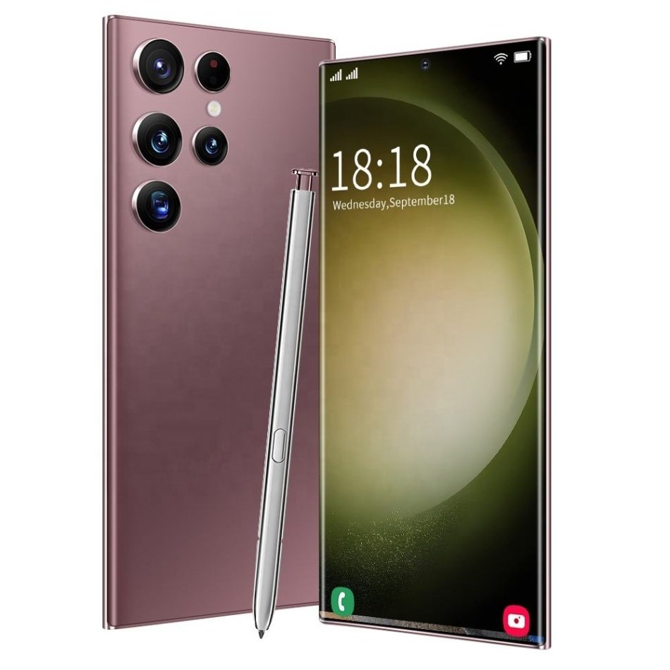 Free sample fast delivery 5g de smartphones amoled 7.3 inch full screen Portable small 5g smartphone s23 ultra original telefons