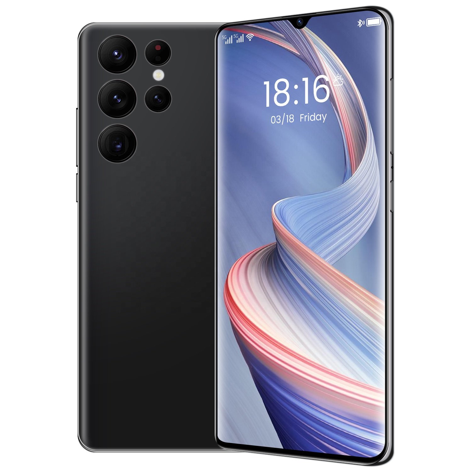 Brand new S22+ ultra 5G Android 12 unlocked cellphones 6.7 Inch mobile phones 16Gb + 1Tb 5G smartphone