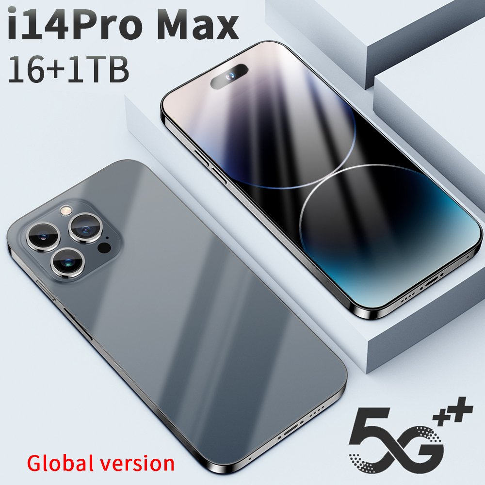 2023 New 14 Pro Max 12+512Gb i16 Dual Sim card Telephone Origin Clone smartphone Unlocked 5g 13 14 Pro Max Mobile Phone X