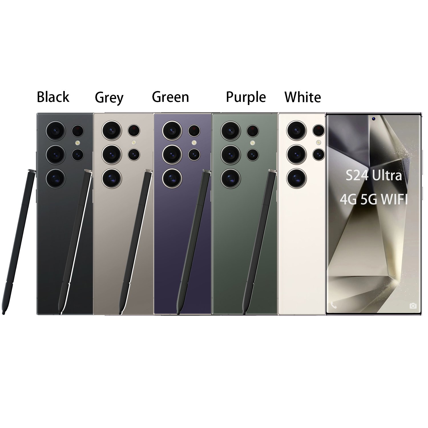 Hot sell Smartphone S24 Ultra 5G telephone 1TB Android 13 phone unlocked S23 S24 cell phone 7.3 inch Mobile phones