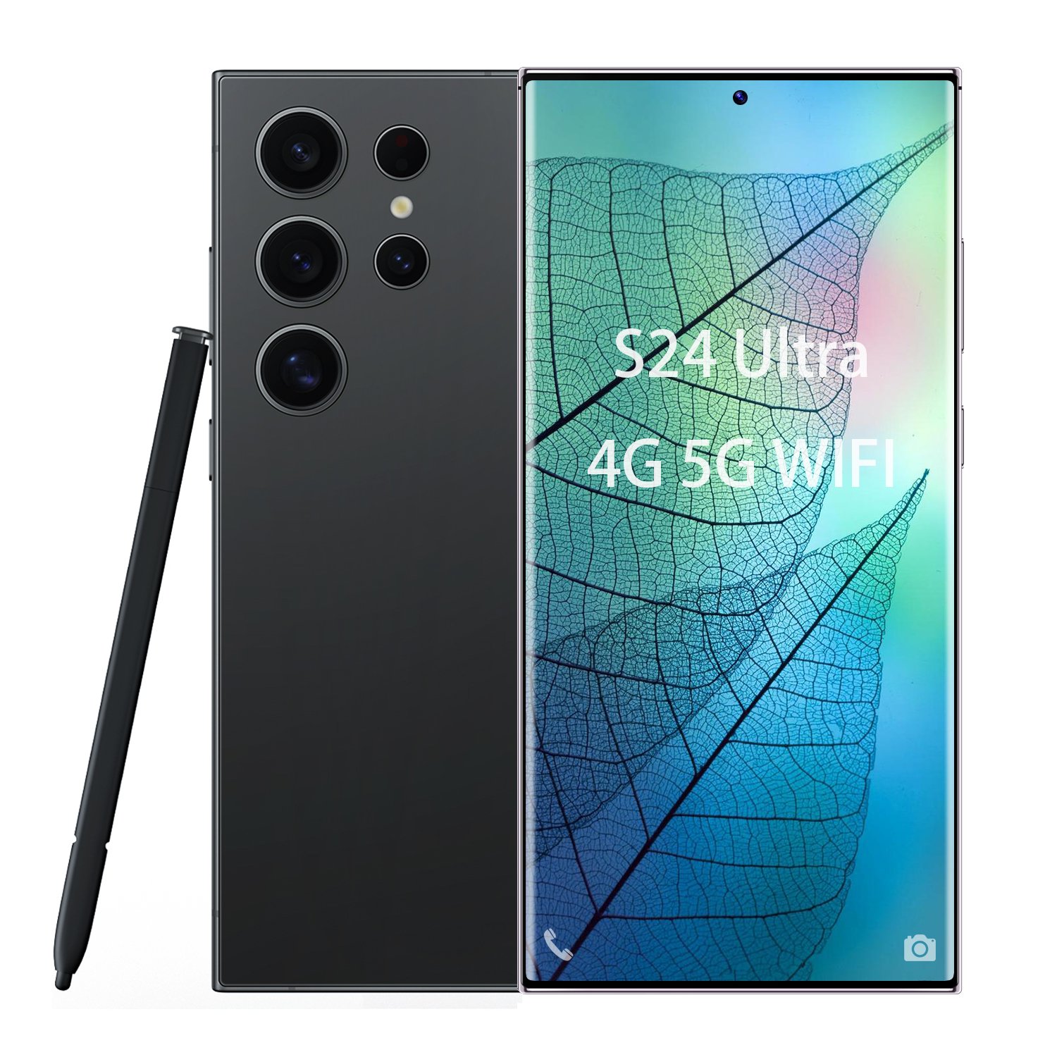 Hot sell Smartphone S24 Ultra 5G telephone 1TB Android 13 phone unlocked S23 S24 cell phone 7.3 inch Mobile phones