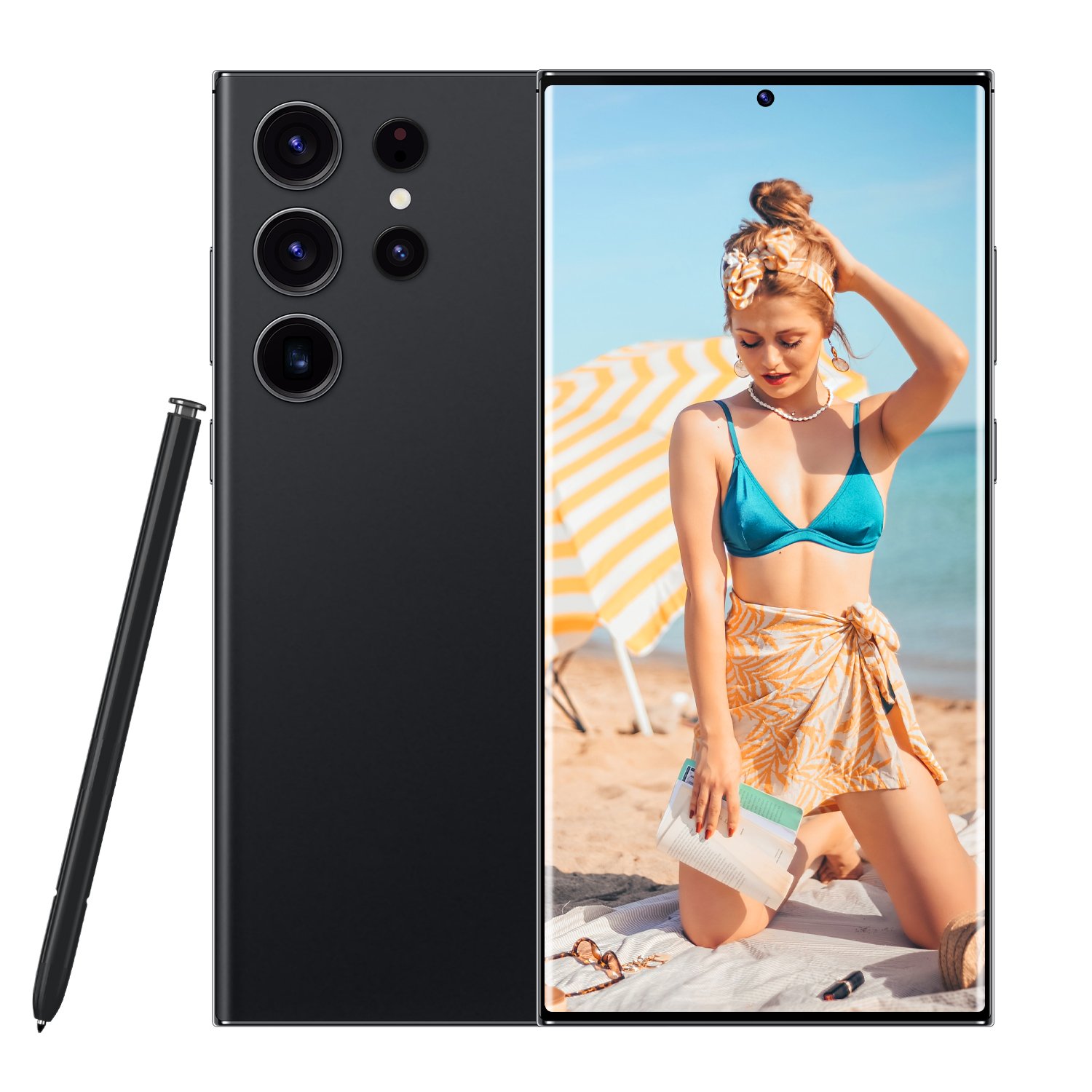 2023 New Note 30 Ultra Smartphone 7.3 Inch AMOLED Screen Android 13.0 Telephone Smartphone 5G cellphone large screen HD camera