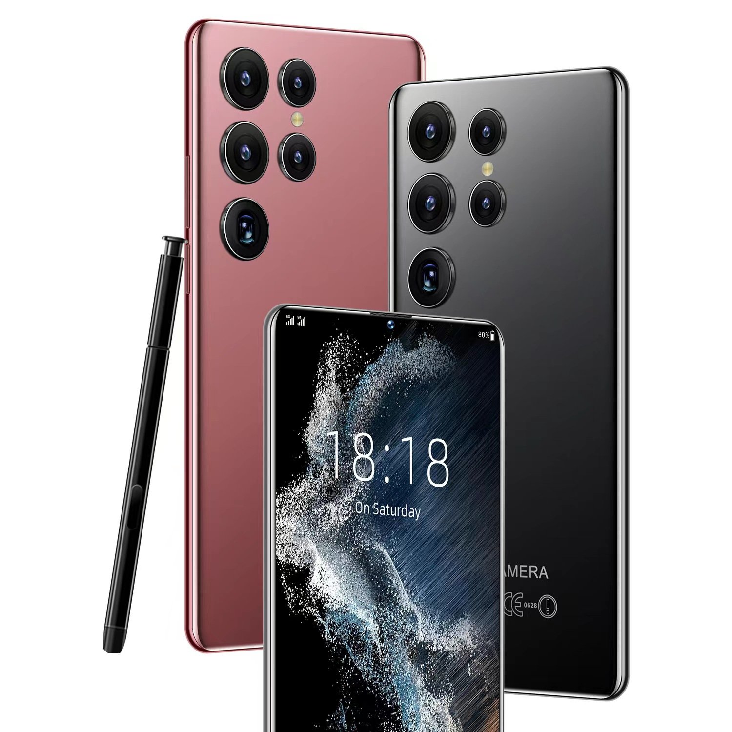 S23 Ultra Global Version Mobile Phone High Quality 16gb+1tb 6800mah Long Standby Cellphone Unlocked 5g Smartphone
