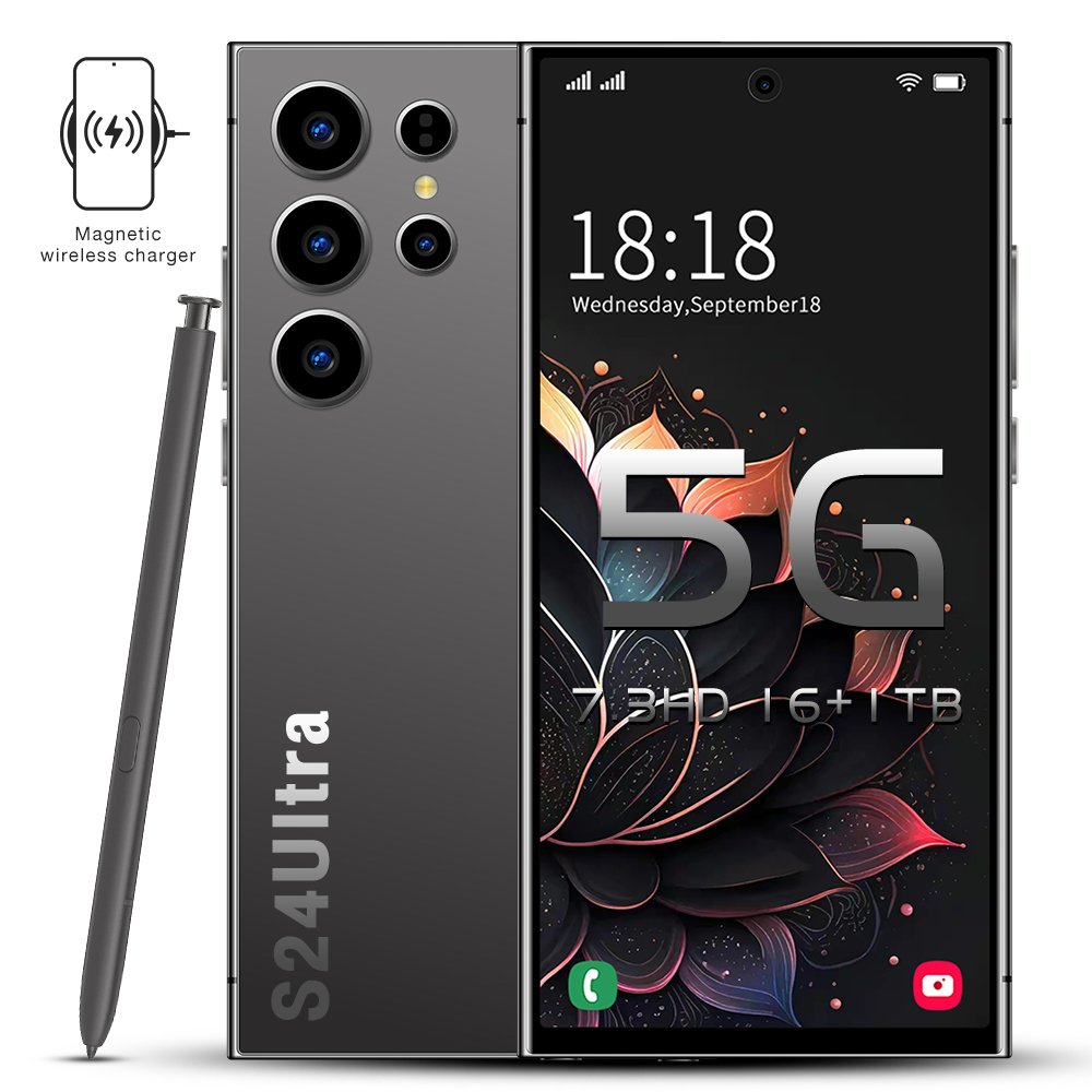S24 Ultra 5G Smartphone 16GB 512GB Android 12 6800mAh Battery