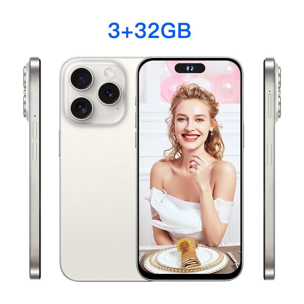 5G Smartphone 2024 New Mobile Phone Slimoro Original i For Phone 15 Pro Max Cell Phone Telefone Gaming i15 16 14 Android Feature