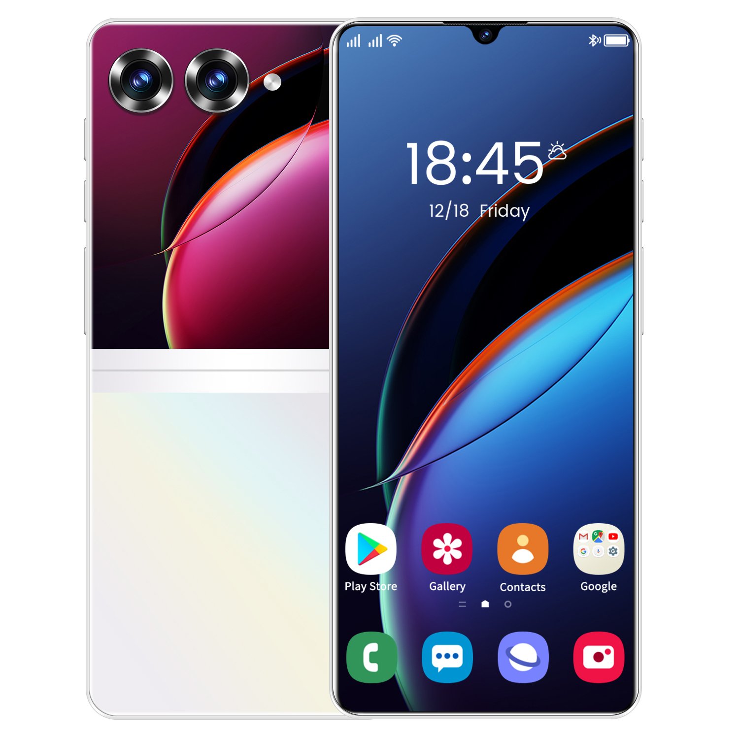 Hot selling S25 Ultra 5G smartphone 2GB+16GB 6.8inch AMOLED Screen Face Unlock cell phone gaming phones