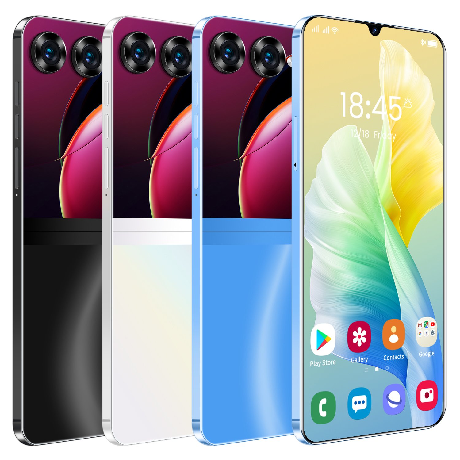 Hot selling S25 Ultra 5G smartphone 2GB+16GB 6.8inch AMOLED Screen Face Unlock cell phone gaming phones