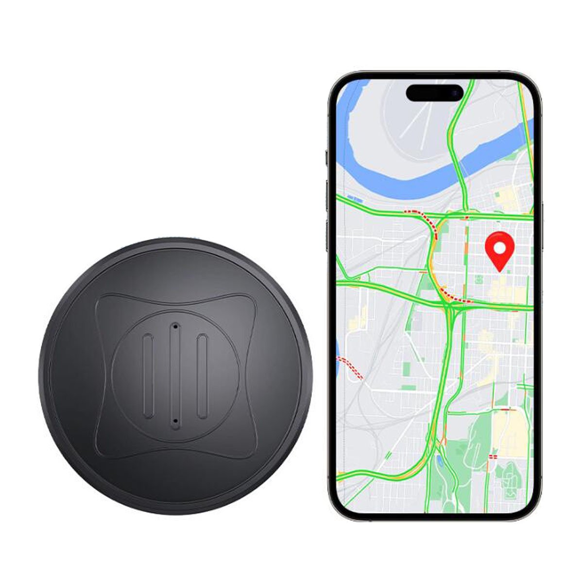 2024 New Portable Real Time Tracking Device GF10 Mini Anti-Lost Locator Vehicles Car Pets Smart GPS Tracker for 4G 5G Smartphone