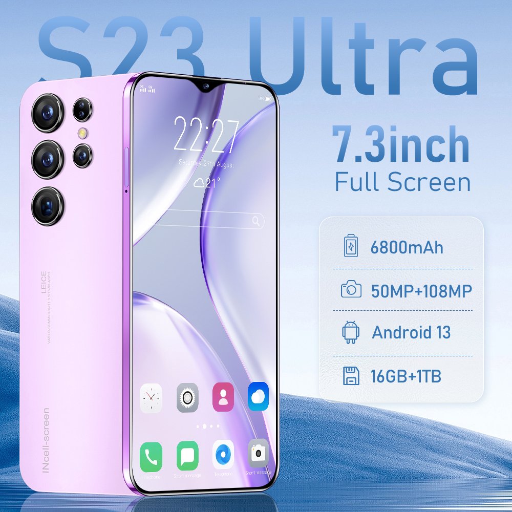 Global Wholesale 5G-smartphones with Dual SIM 16GB+1TB Storage Face Recognition and Fingerprint Unlock