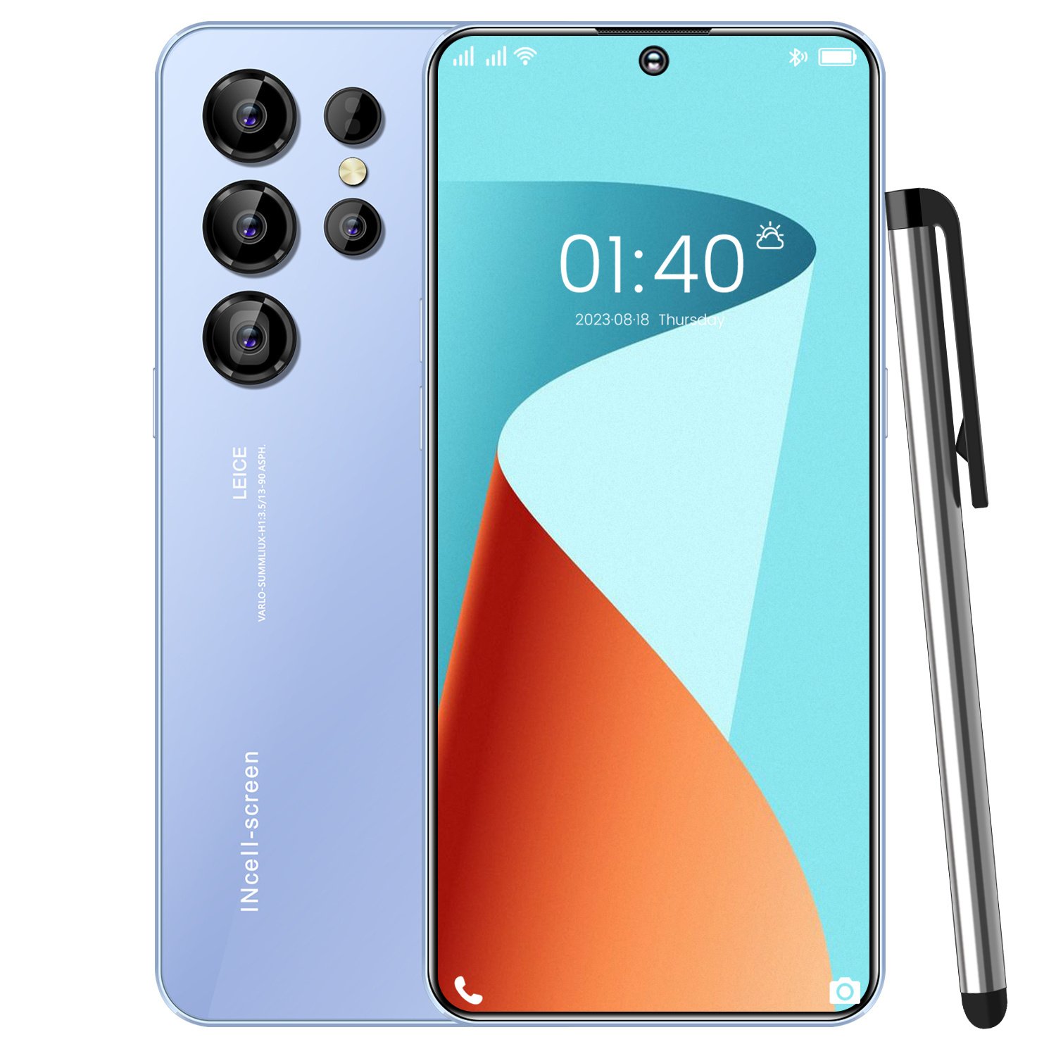 New Global S23 ULTRA Cell Phone 7.0 Inch Big Screen 5G Smartphone 16GB+1TB Dual SIM Android Mobile Phone S23 ULTRA