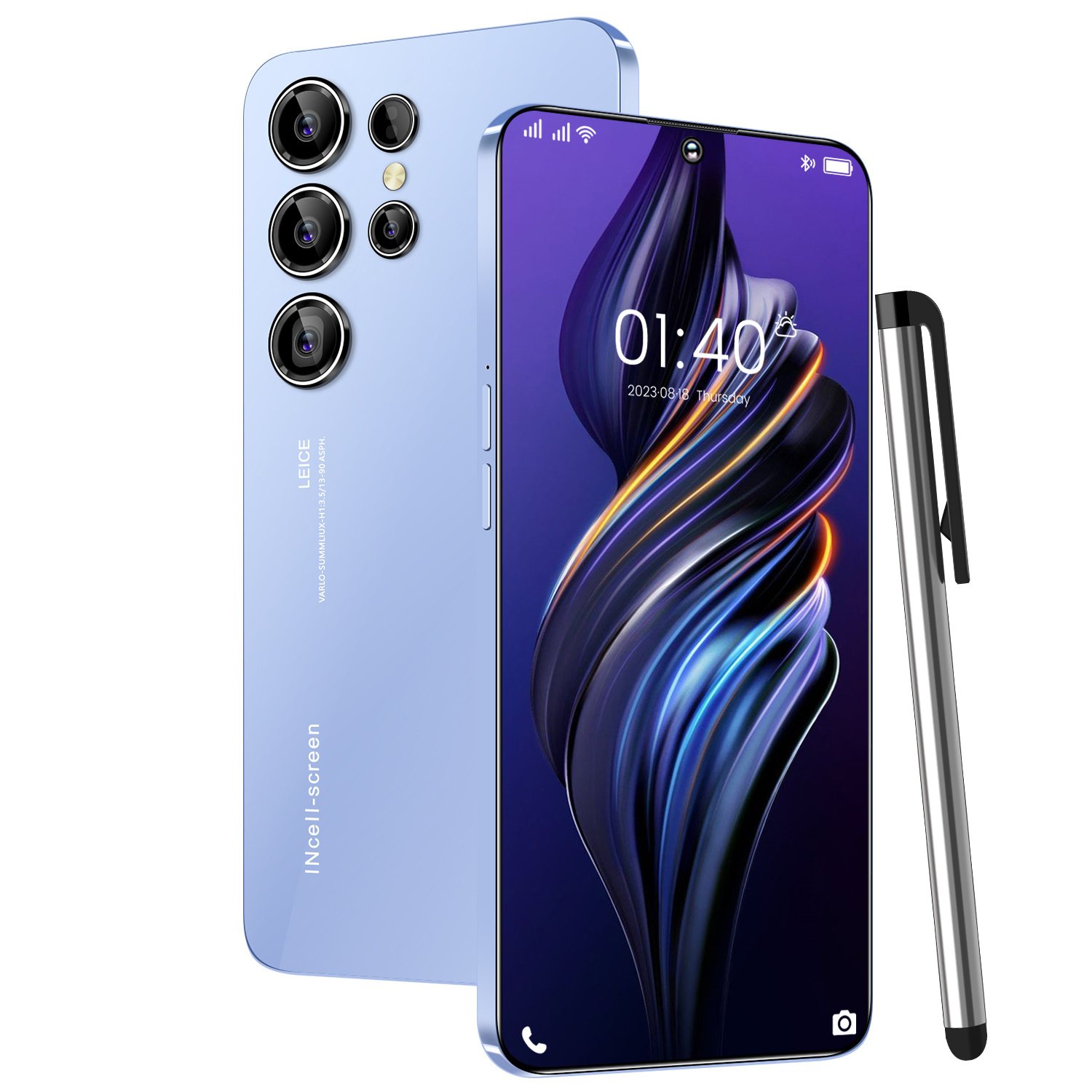 New Global S23 ULTRA Cell Phone 7.0 Inch Big Screen 5G Smartphone 16GB+1TB Dual SIM Android Mobile Phone S23 ULTRA